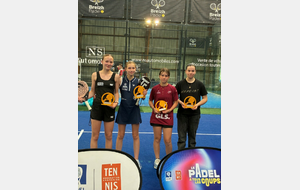 Fin de saison chargée pour les jeunes padelistes du TCB !